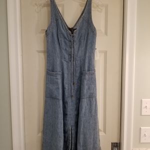Holding Horses Atoll Denim Dress by Anthropologie